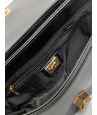 YNOT LUCY Geantă de umăr cu clapă BLACK - Genți femei - 5