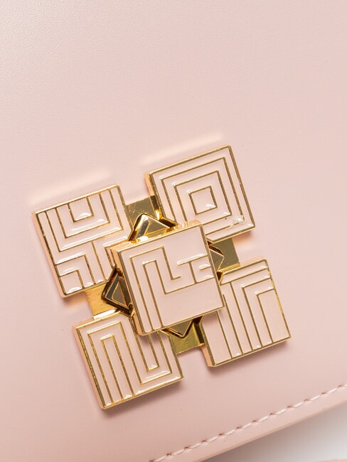 LUCY Geantă de umăr cu clapă roșeală - Genți femei