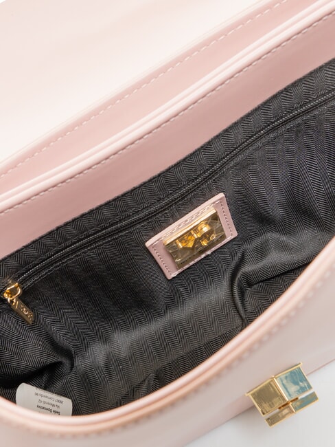 LUCY Geantă de umăr cu clapă roșeală - Genți femei