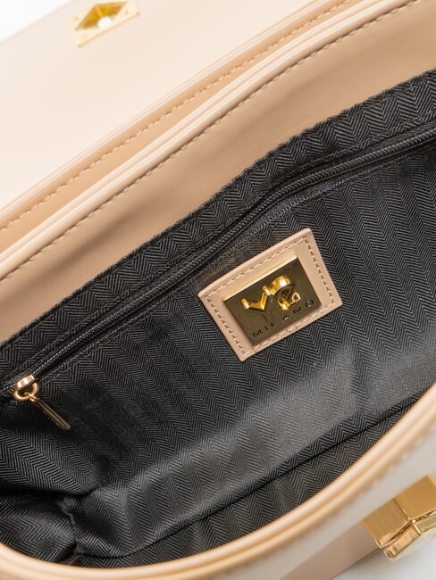 LUCY Geantă de umăr cu clapă nisip - Genți femei