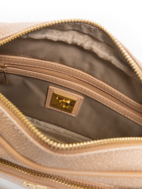 LUX Geantă pentru cameră cu buzunar caramel - Genți femei