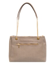 YNOT LUX Geantă de umăr cu m&acirc;nere din lanț havana - Genți femei - 4