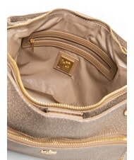 YNOT LUX Geantă de umăr cu m&acirc;nere din lanț havana - Genți femei - 5