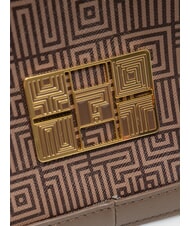 YNOT LABIRINT Geantă de umăr cu clapă nut - Genți femei - 3