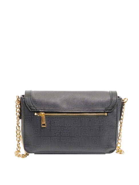 LABIRINT Geantă de umăr cu inserție de lanț BLACK - Genți femei