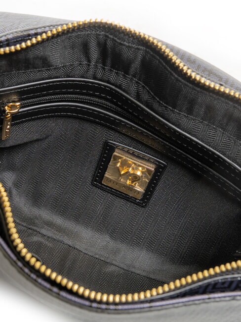 LABIRINT Geantă de umăr cu inserție de lanț BLACK - Genți femei