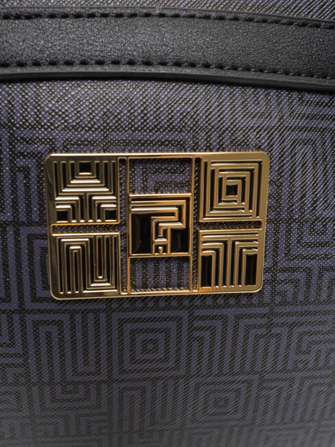 LABIRINT Geantă de bowling de umăr BLACK - Genți femei