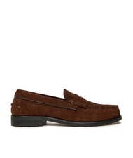 TOMMY HILFIGER CLASSIC HILFIGER Mocasini din piele &icirc;ntoarsă maro - Pantofi bărbați - 2