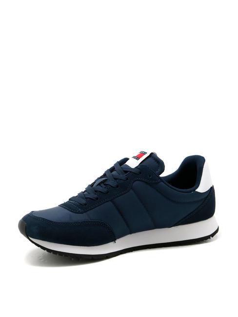 TOMMY JEANS RUNNER CASUAL Adidași bleumarin noapte &icirc;ntunecată - Pantofi bărbați