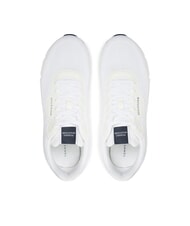 TOMMY HILFIGER LIGHTWEIGHT RWB Adidași din material textil alb - Pantofi bărbați - 4