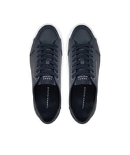 TOMMY HILFIGER CORE CORPORATE Adidași din piele cerul deșertului - Pantofi bărbați - 4