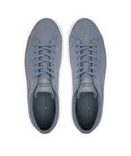 TOMMY HILFIGER TH LOW CORE Adidași din p&acirc;nză gri acoperit de nori - Pantofi bărbați - 4
