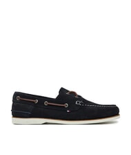 TOMMY HILFIGER TH BOAT CORE Mocasini din piele &icirc;ntoarsă cerul deșertului - Pantofi bărbați - 2