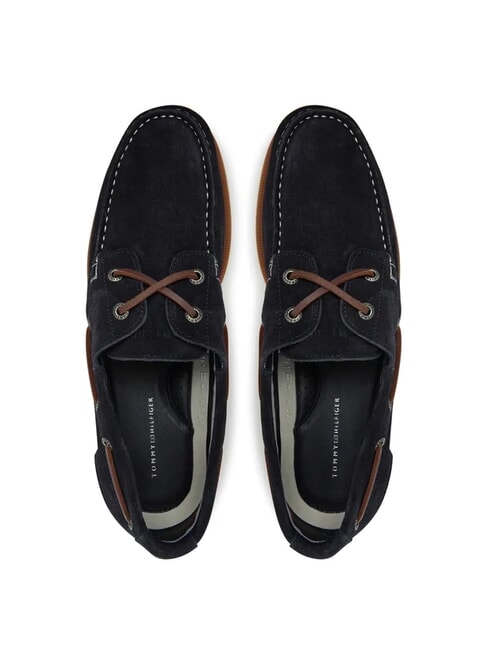 TH BOAT CORE Mocasini din piele &icirc;ntoarsă cerul deșertului - Pantofi bărbați