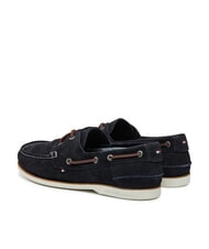 TOMMY HILFIGER TH BOAT CORE Mocasini din piele &icirc;ntoarsă cerul deșertului - Pantofi bărbați - 5
