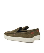 TOMMY HILFIGER MODERN LIGHT HYBRID Mocasini din piele &icirc;ntoarsă verde armată - Pantofi bărbați - 5