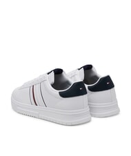 TOMMY HILFIGER MODERN CUPSOLE STRIPES Adidași din piele alb - Pantofi bărbați - 5