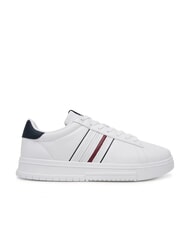 TOMMY HILFIGER MODERN CUPSOLE STRIPES Adidași din piele - Pantofi bărbați