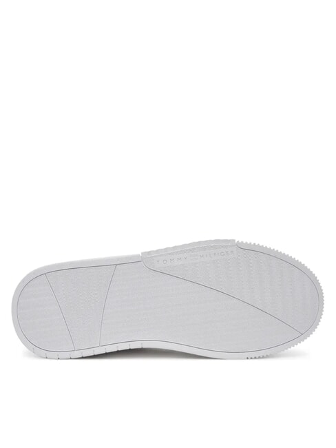 MODERN CUPSOLE STRIPES Adidași din piele alb - Pantofi bărbați