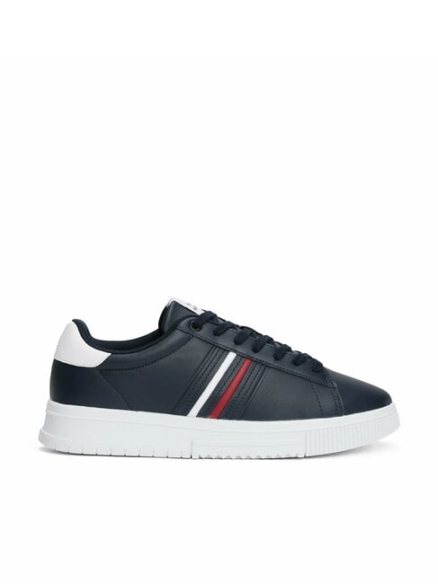 MODERN CUPSOLE STRIPES Adidași din piele cerul deșertului - Pantofi bărbați