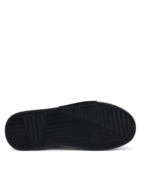 MODERN CUPSOLE STRIPES Adidași din piele negru - Pantofi bărbați