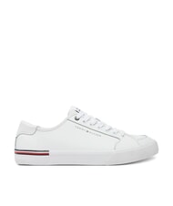 TOMMY HILFIGER CORE CORPORATE Adidași din piele alb - Pantofi bărbați - 2