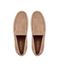 TOMMY HILFIGER MODERN LIGHT HYBRID Mocasini din piele &icirc;ntoarsă taupe de coastă - Pantofi bărbați - 4