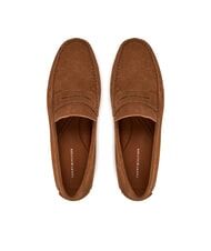 TOMMY HILFIGER CASUAL DRIVER Mocasini din piele &icirc;ntoarsă cocotieră - Pantofi bărbați - 4