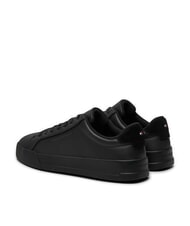 TOMMY HILFIGER COURT BETTER Adidași din piele negru - Pantofi bărbați - 5