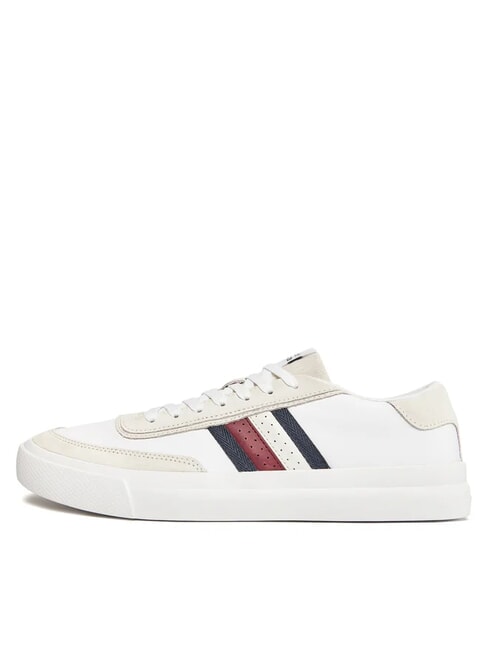 TH CUPSET Adidași din piele alb - Pantofi bărbați