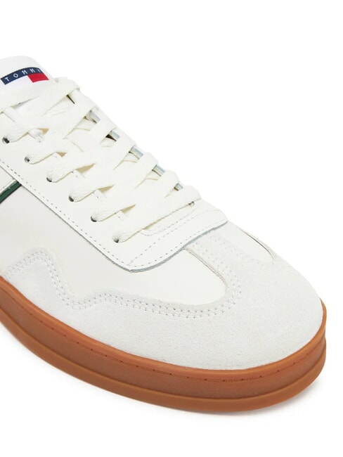 TH GREENWICH Adidași din piele fildeş - Pantofi bărbați