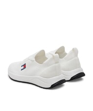 TOMMY HILFIGER THJ KNITTED Adidași din material textil ecru - Pantofi bărbați - 5