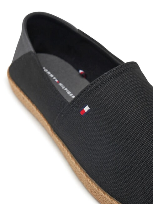 TH Espadrile din p&acirc;nză negru - Pantofi bărbați