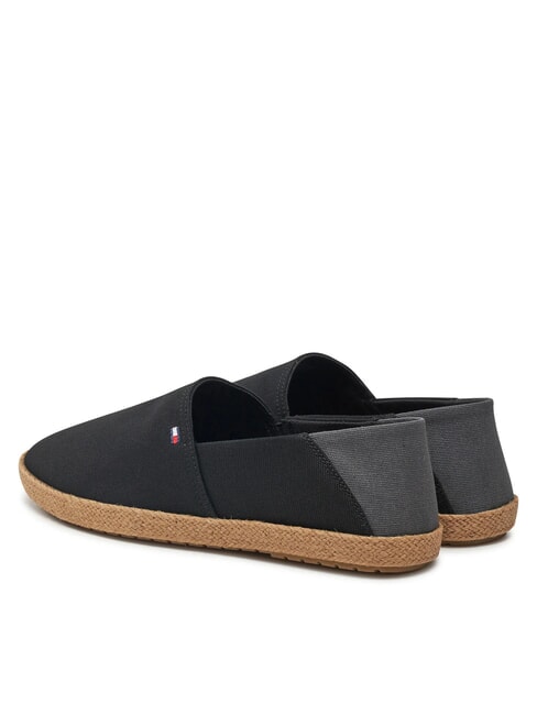 TH Espadrile din p&acirc;nză negru - Pantofi bărbați