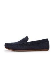 TOMMY HILFIGER CASUAL DRIVER Mocasini din piele &icirc;ntoarsă cerul deșertului - Pantofi bărbați - 4