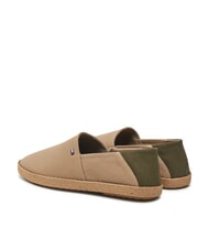 TOMMY HILFIGER TH Espadrile din p&acirc;nză bej - Pantofi bărbați - 5
