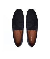 TOMMY HILFIGER CASUAL DRIVER Mocasini din piele &icirc;ntoarsă cerul deșertului - Pantofi bărbați - 5