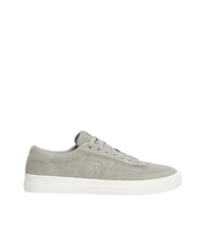 TOMMY HILFIGER TH CUPSET SUEDE Adidași din piele argint antic - Pantofi bărbați - 4
