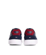 TOMMY HILFIGER LIGHT CUPSOLE MIX Adidași din piele bleumarin noapte &icirc;ntunecată - Pantofi bărbați - 4