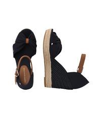 TOMMY HILFIGER BASIC BASIC Sandale cu v&acirc;rful &icirc;nalt albastru spațial - Pantofi femei - 4