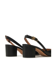 TOMMY HILFIGER ELEGANT Pantofi cu slingback din piele negru - Pantofi femei - 4