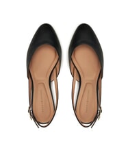 TOMMY HILFIGER ELEGANT Pantofi cu slingback din piele negru - Pantofi femei - 5