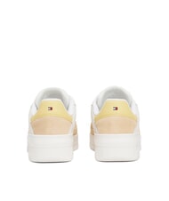 TOMMY HILFIGER BASKET MIX Adidași pentru femei pietricică albă/argiloasă antică - Pantofi femei - 6
