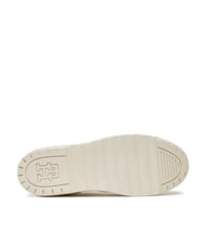TOMMY HILFIGER TH Teniși groși din piele pentru femei petală de fildeș - Pantofi femei - 6