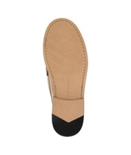 TOMMY HILFIGER TH METALLIC Mocasini din piele metalizată aur - Pantofi femei - 5