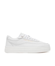 TOMMY HILFIGER MODERN COURT Teniși din piele cu platformă alb - Pantofi femei - 2