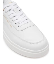 TOMMY HILFIGER MODERN COURT Teniși din piele cu platformă alb - Pantofi femei - 3