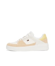 TOMMY HILFIGER BASKET MIX Adidași pentru femei pietricică albă/argiloasă antică - Pantofi femei - 2