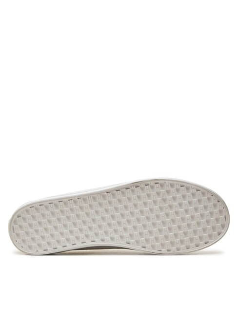 ESSENTIAL Teniși cu platformă din p&acirc;nză ecru - Pantofi femei