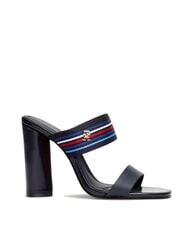 TOMMY HILFIGER SLIDE Sandale &icirc;nalte cu panglică cu logo albastru spațial - Pantofi femei - 2
